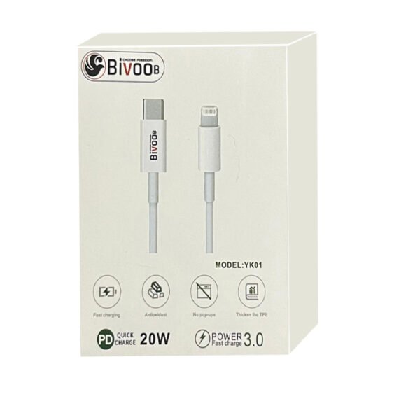 BIVOOB YK01 PD20W Fast Charging Data Cable