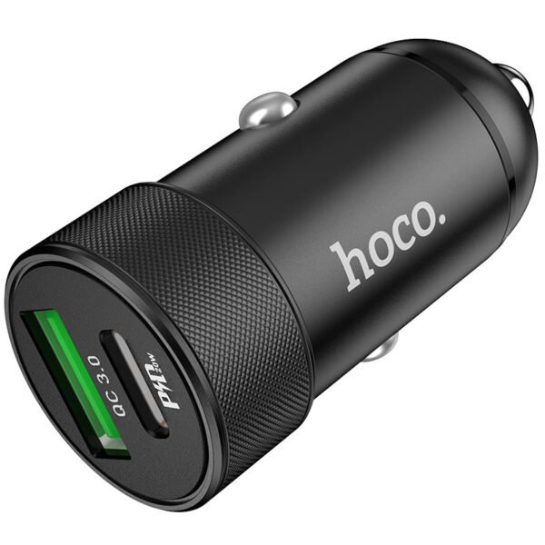 Hoco Z32B Car charger PD20W + QC3.0