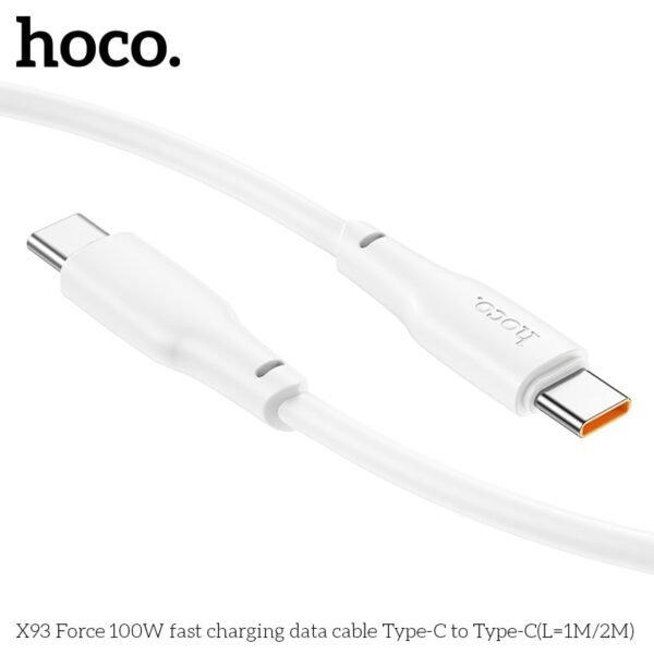 Hoco X93 Force PD100W Type-C to Type-C fast charging cable