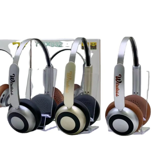 WBK932 Wireless BT Metal Color Headphones